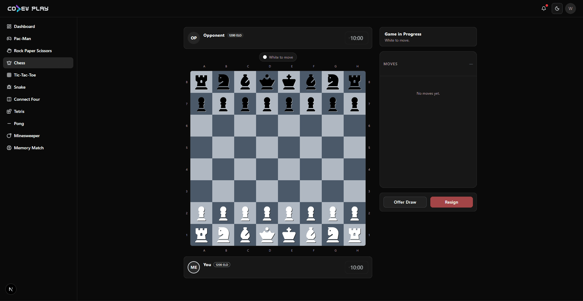 Premium Chessboard UI and Interaction Overhaul implementation screenshot